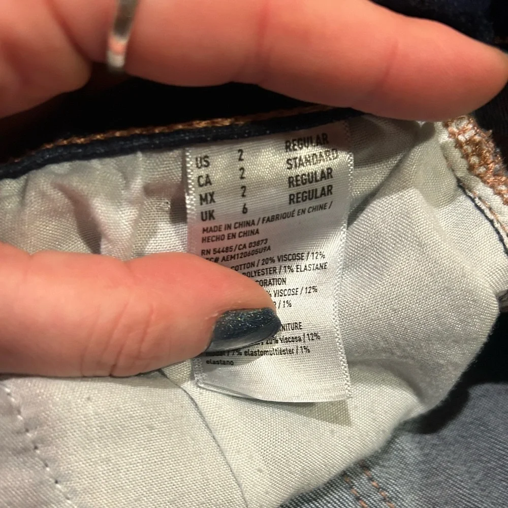 Women’s American Eagle Super Stretch Jeggings 2 - Picture 5 of 5
